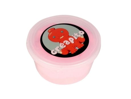 Pasta De Modelar Creapito Rosa Fluo Ultra Leve Endurece Ao Ar Elasticidade Excepcional Sperenza