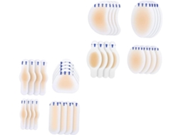 Conjunto De 32 Protetores Calcanhar Em Gel, Invisíveis, Antidesgaste E À Prova D Água, Para Proteção De Sapatos E Saltos