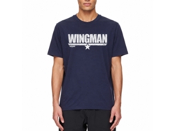 Rockinstone Top Gun Movie Wingman Navy Adult T-shirt Size:m