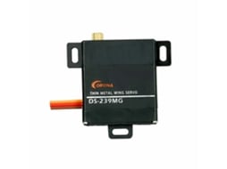 Servo Digital Corona Ds239mg para Asas de Metal Fino, 4,6 Kg / 0,15 S / 22 G, Comando À Distância para Planadores. MDUG