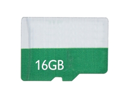 Cartão De Memória Flash Micro Sd Tf Verde Para Tablet, Celular E Gps Luz Dourada (16gb)