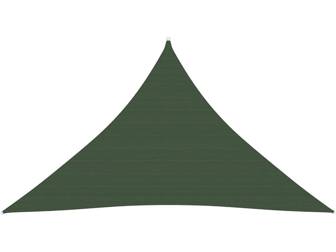 Vela De Sombra Verde Para Pátio, Terraço Com Proteção Uv Impermeável