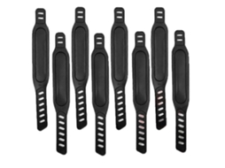8pcs Cintas Pedal Bicicleta Exercício Ajustáveis Casa Spinning