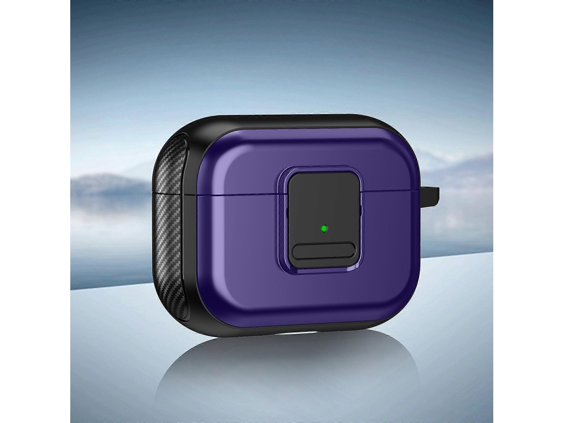 Estojo Para Fones De Ouvido Sem Fio Em Tpu + Pc Com Interruptor Magnético Para Airpods Pro
