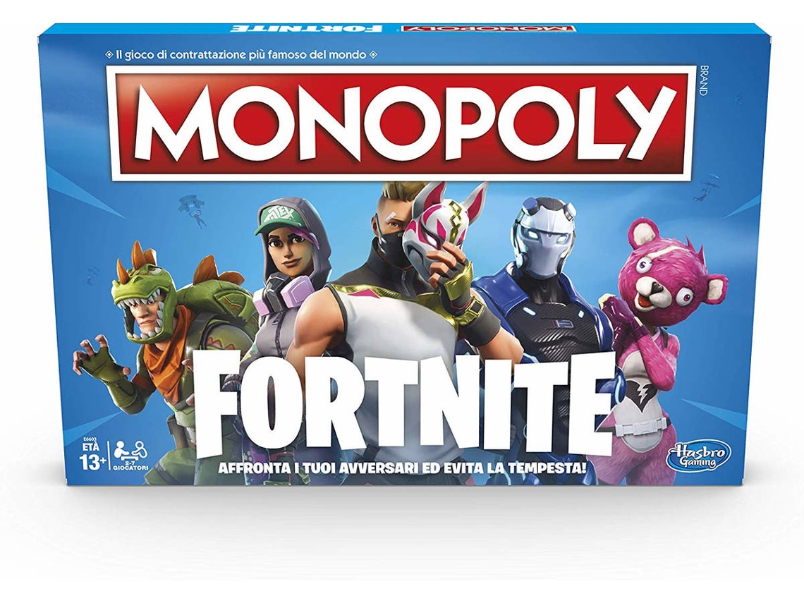 Jogo de Tabuleiro MONOPOLY: Fortnite