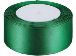 Fita Adesiva Verde De Poliéster Da Minkissy, Macia Ao Toque, Ideal Para Embrulhar Presentes E Decorar Festas