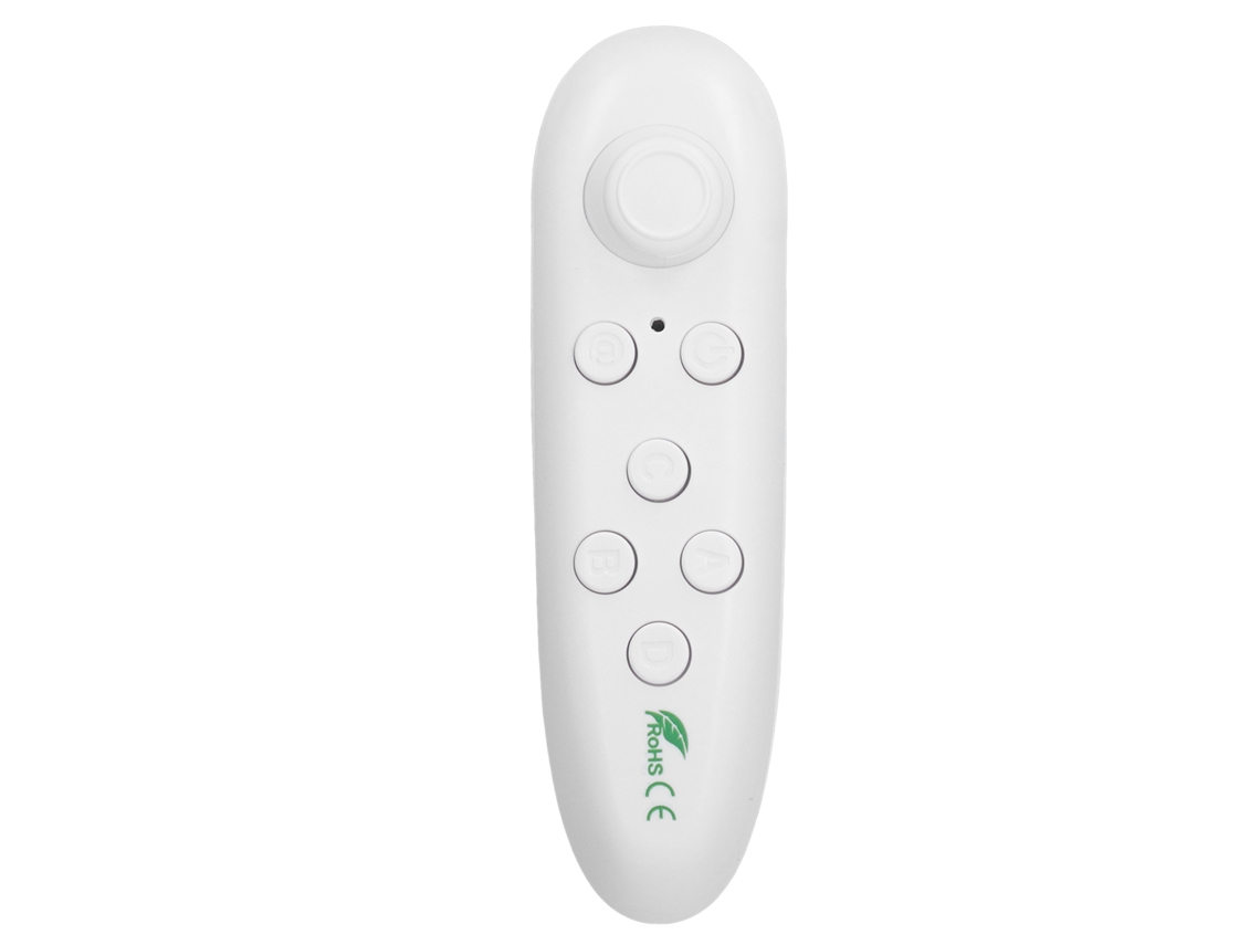 Controle Remoto Vr Sem Fio 2-10m Alta Sensibilidade Para Android Ios Branco