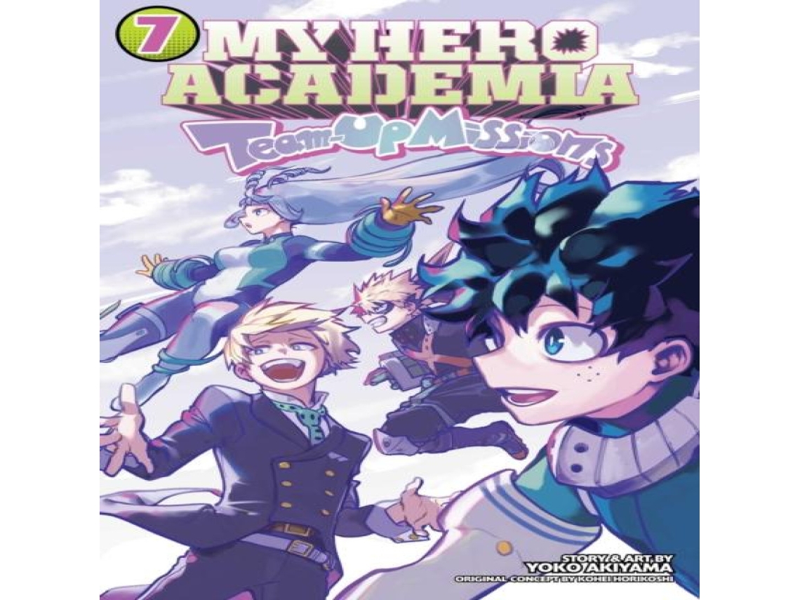 Livro My Hero Academia Team-Up Missions Vol. 7 de Kohei Horikoshi (Inglês)