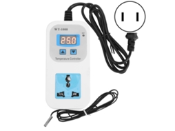 Controle de Temperatura Eletrônico Ajustável Automático Tomada 10a Wt 1000