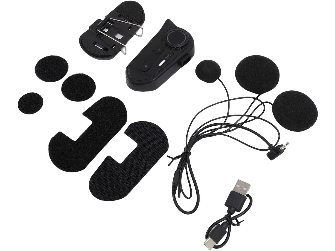 Casque De Moto Sem Fil Bluetooth, Supressão De Bruto, Écouteurs Étanches Para Rouler Com Divers Casques