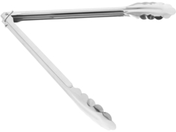 Pinça Para Pão Lifkome Em Aço Inoxidável Grosso De 30cm, Resistente, Antiderrapante E Multifuncional Para Churrasco