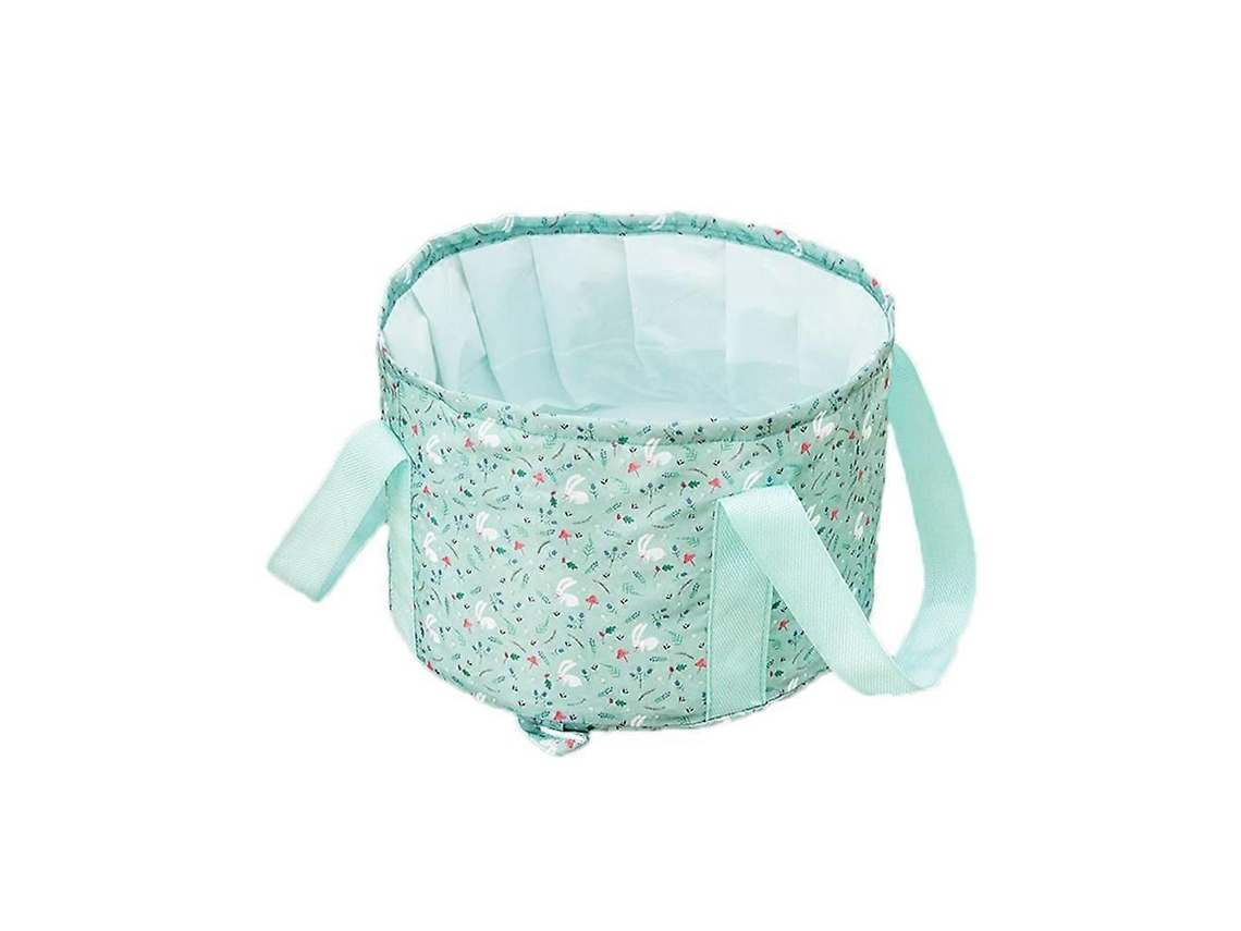 Bolsa de Armazenamento Tipo Balde para Transferência de Água, 2 Unidades, Dobrável, Pvc Verde Claro GOKOCO