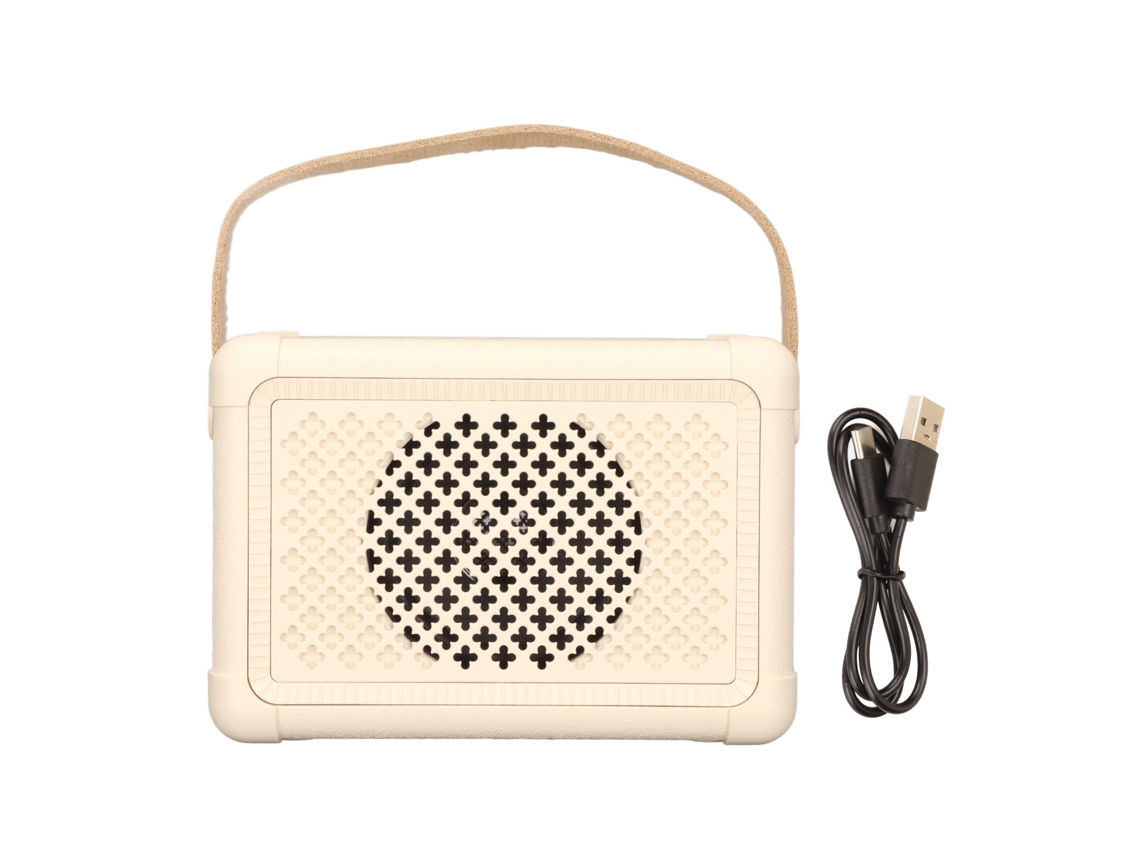 Altavoz Bluetooth portátil com certificação IPX5 de resistência à água, graves potentes, som estéreo e chamadas sem fios (vermelho) | S/MARCA