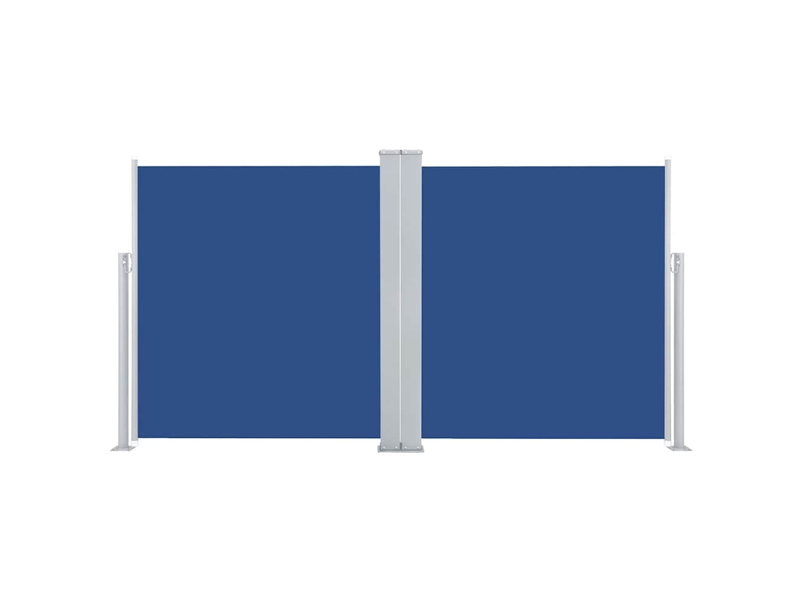 Side Awning, Side Awnings Vidaxl Azul Tecido (160 X 600 Cm)