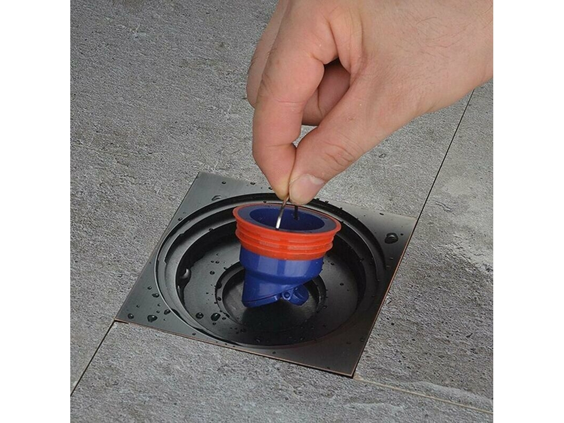 Sl.gt, Ralo de Piso para Chuveiro, Antirretorno, Anti odor, Válvula de Drenagem Rápida, 3,5 AQUAFORGE