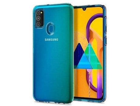 Capa Samsung Galaxy M21 Spigen Transparente Worten Pt Capa Samsung Galaxy M21 Spigen Transparente Worten Pt