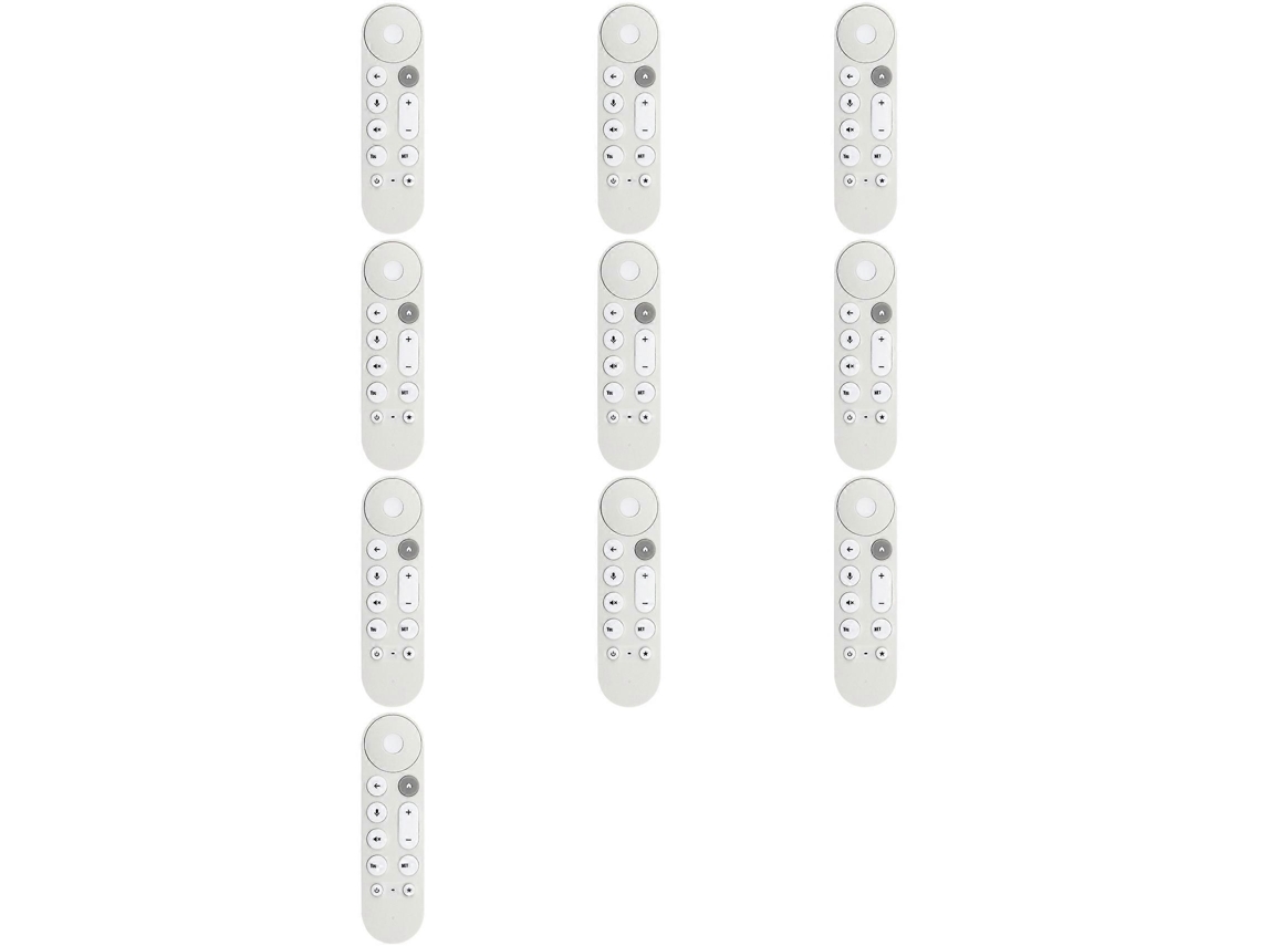 10x Gy3le Controle Remoto De Voz Para Google Chromecast 4k Snow Streaming Media Player
