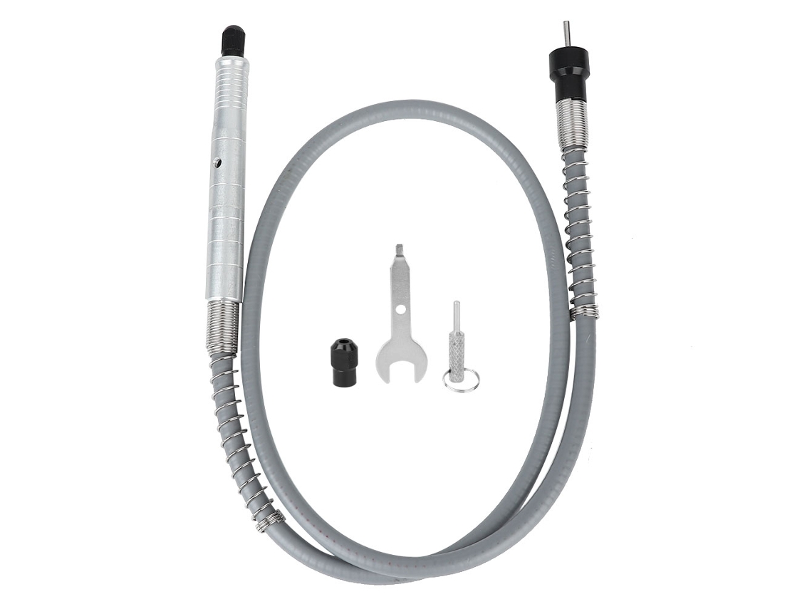 Eixo Flexível De Liga De Alumínio Para Furadeira Elétrica Misturadora (mandril De Latão Normal 3.17mm)