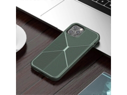 Capa Para Iphone 12 Em Tpu Com Proteção Anti-choque E Acabamento Fosco, Verde