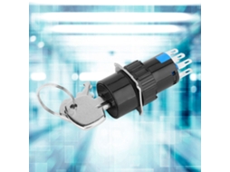Laxiscreed Interruptor Rotativo Com Fecho De Chave Para Painel Ac 250v/3a E Dc 30v/5a