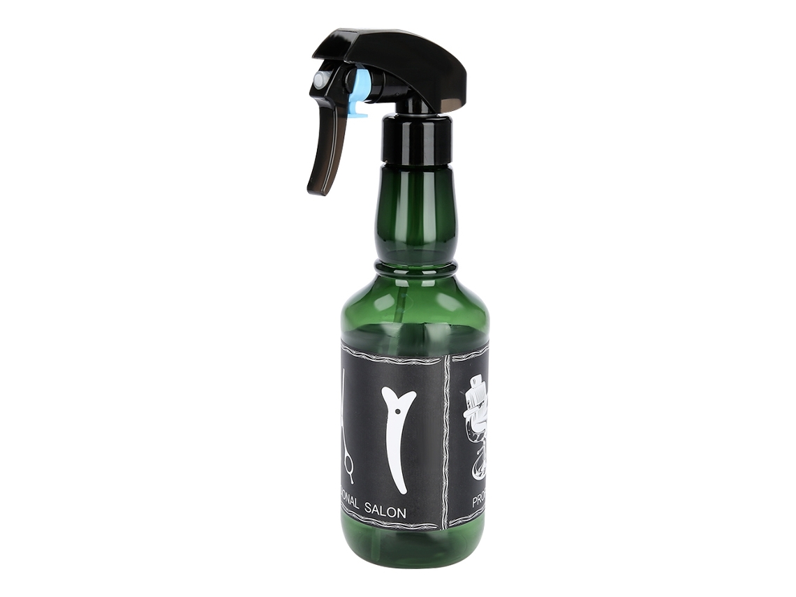 2026 botella de Spray Recargable para Peluquería Barber Herramienta Capilar Vintage Verde