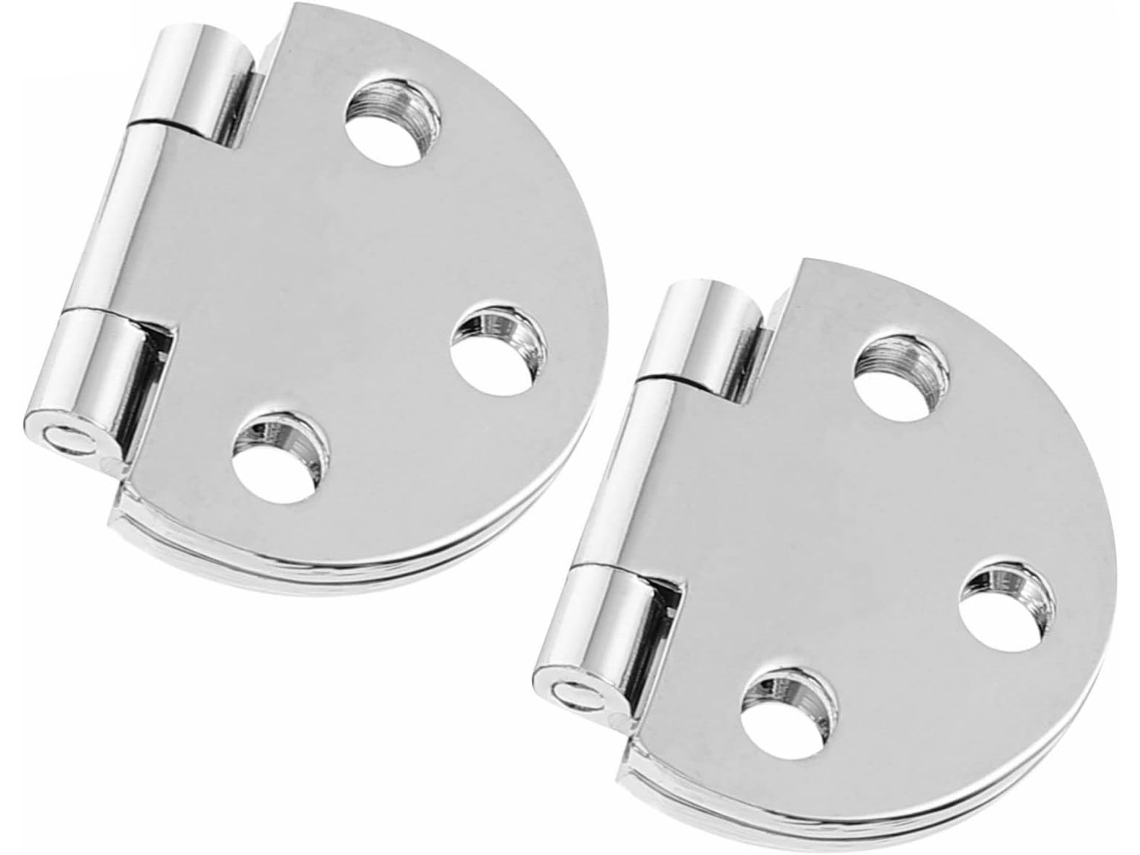 2 Dobradiças De Cobre Para Portas Armários, Mini Compactas E
