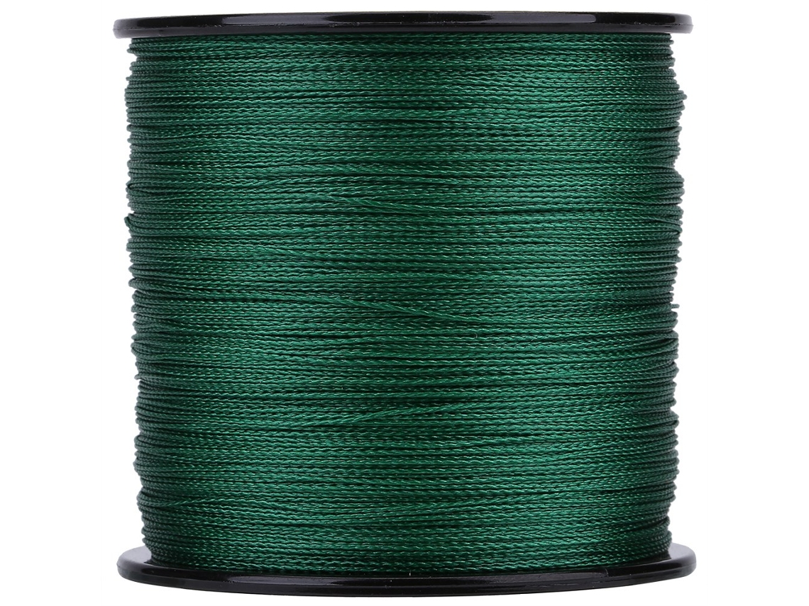 Linha de Pesca Multifilamento 4 Fios 500m Resistente AQUAFORGE
