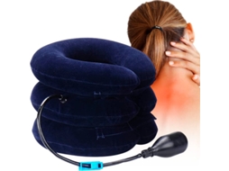 Almofada Ergonómica em Ferradura para Tração Cervical com Bomba