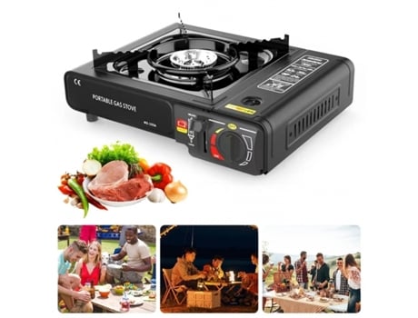 Fogão Portátil A Gás Onlike Para Campismo Compacto, Seguro E Ideal Para Exterior