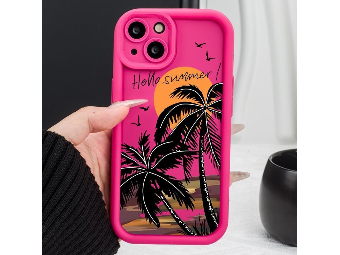 2 Capas Para Iphone 17 Air 511351 Sunset Coconut Palm