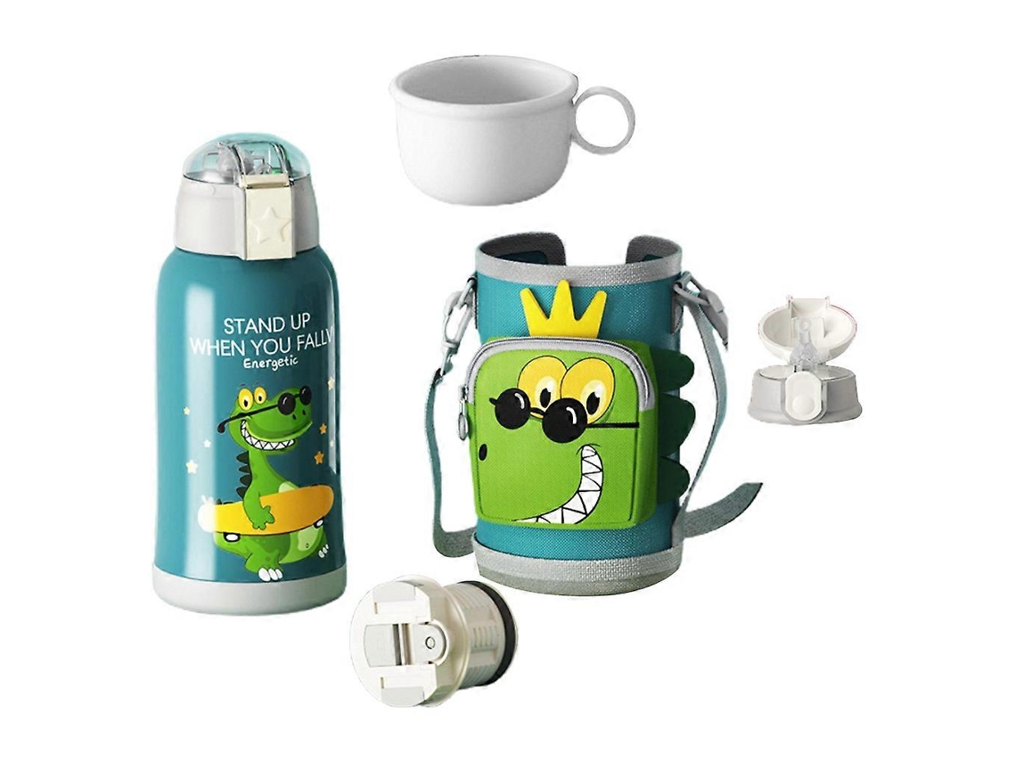 Garrafa Térmica De Aço Inox De 550 Ml Com Design De Animais, Ideal Para Viagens E Para Crianças. Ly Ebike