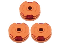 Conjunto De 3 Carretéis De Fio Para Cortador De Grama Worx Wa0007