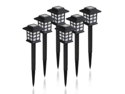 Luminária Solar Branca Quente para Áreas Externas AQUAFORGE