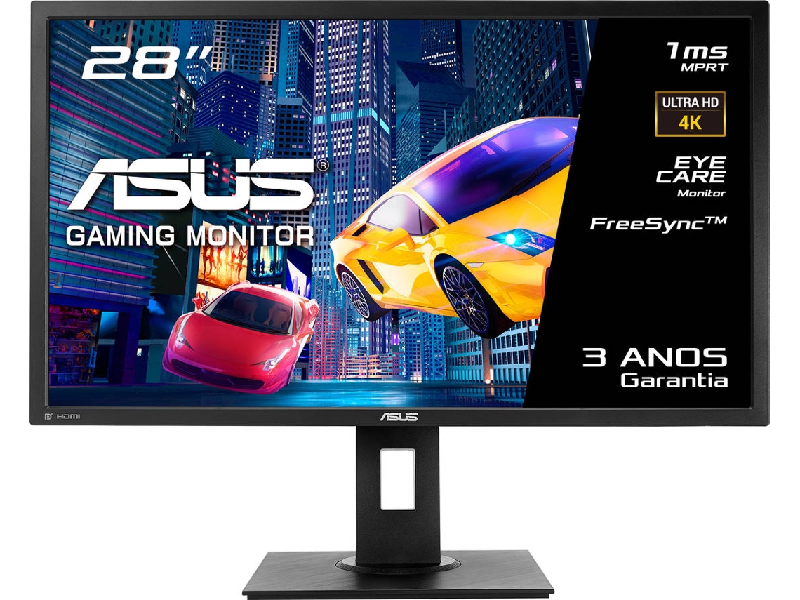 Monitor Gaming ASUS VP28UQGL (28'' - 4K Ultra HD - 1 ms - FreeSync)