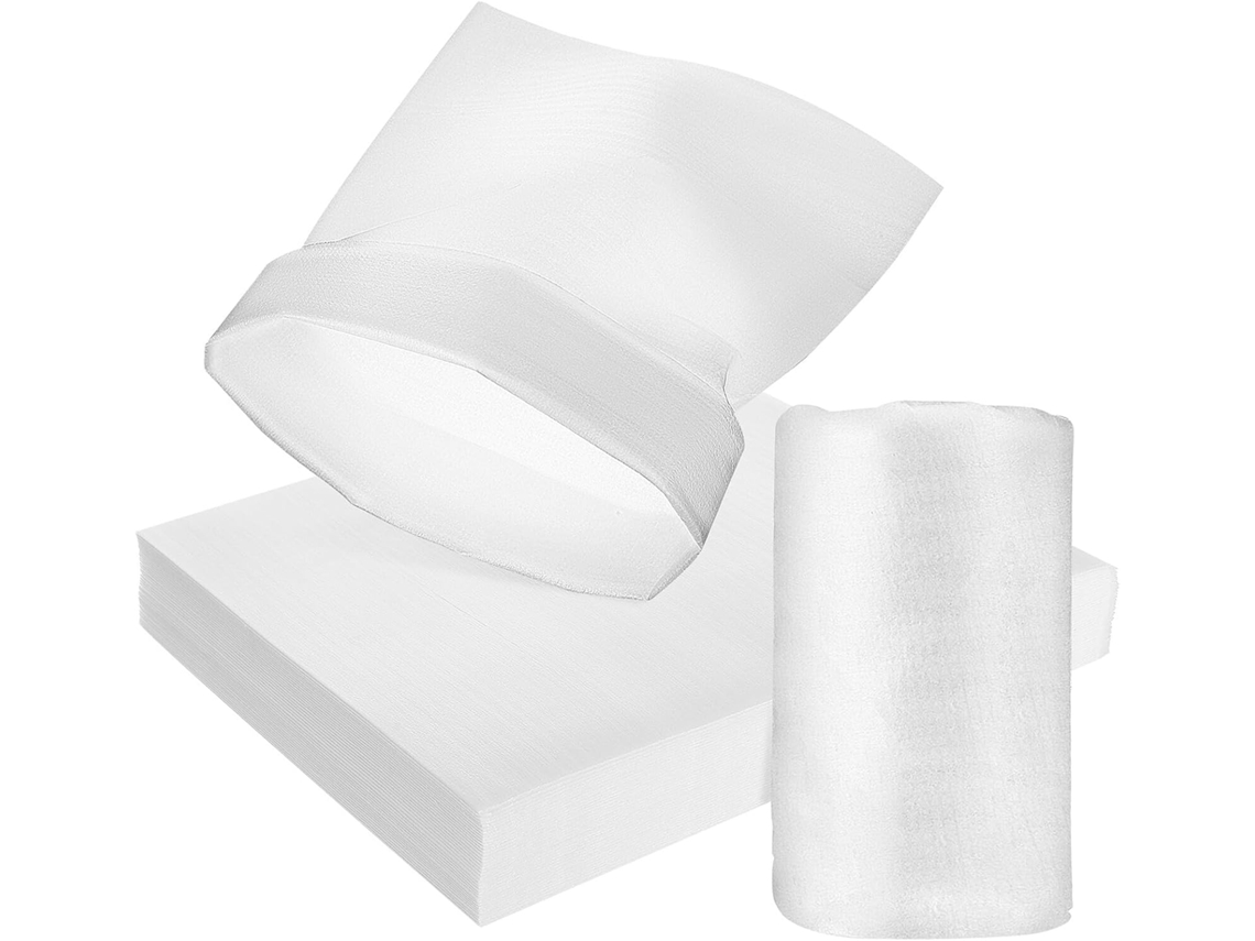 Topbathy 50 Sacos de Espuma Branca para Acolchoamento, Unidades, Proteção Contra Impactos, Fácil Aplicação Emb