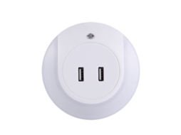 Luz Noturna Led EOOCOO (toque Inteligente, Carregamento Dual Usb)