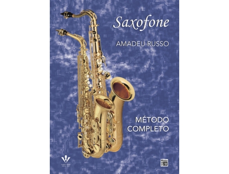 Livro Metodo Completo De Saxofone de Amadeu Russo (Português do Brasil)