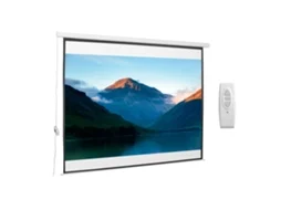 Tela do Projetor, Incluindo Controle Remoto, 84 Polegadas, Formato 4:3, 171x130 Cm, Branco