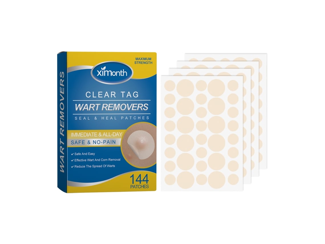 Patch para Remover Verrugas, Cravos, Calos e Reparar Pele