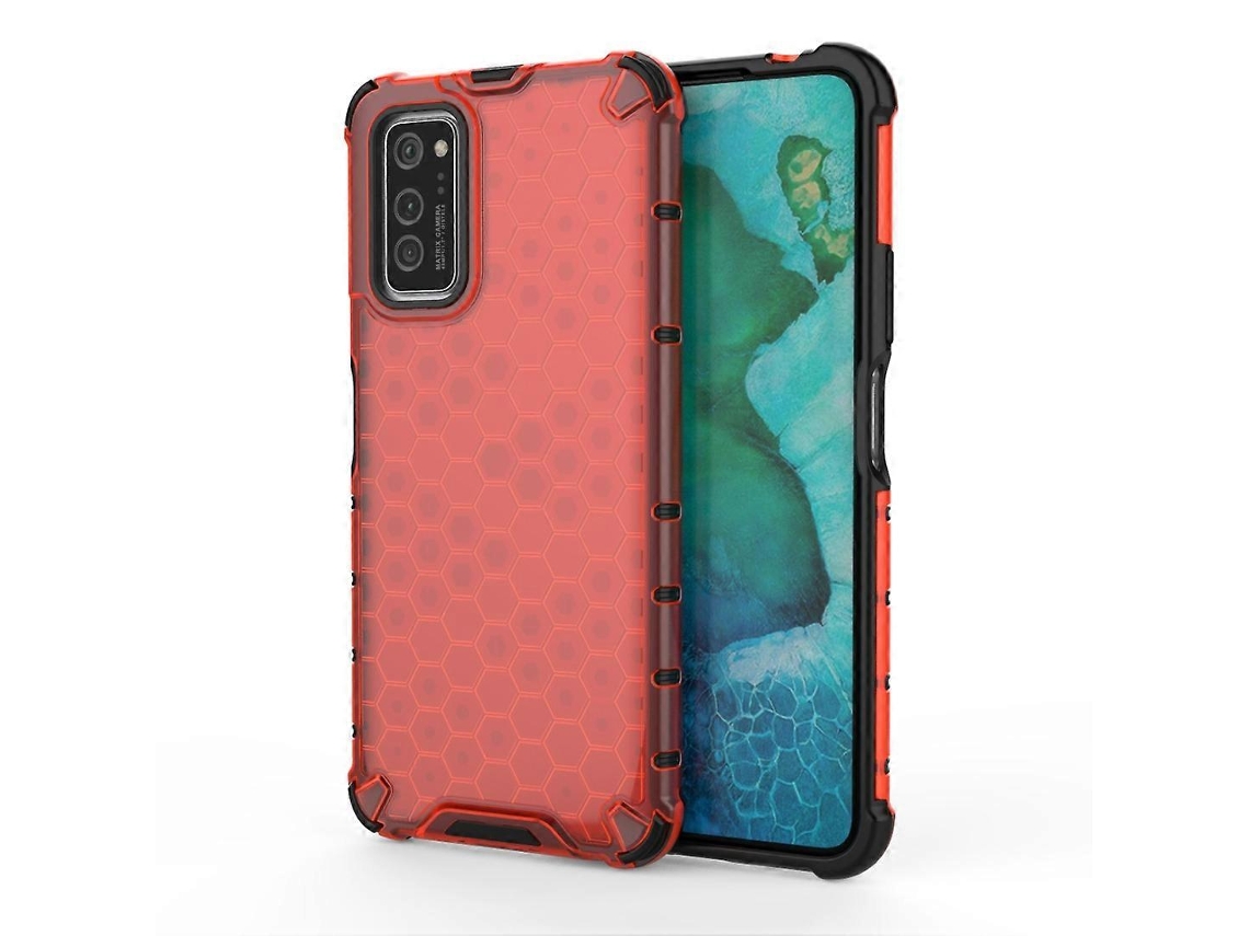 Capa Resistente A Impactos Em Pc Com Estrutura Em Favo De Mel E Tpu Para Huawei Honor V30/v30 Pro