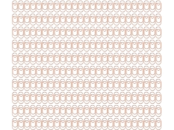 250 Unidades De Clipes Papel Elegantes Em Formato Coração, Com Arame Revestido, Clipes Fofos E Com Forte Poder De
