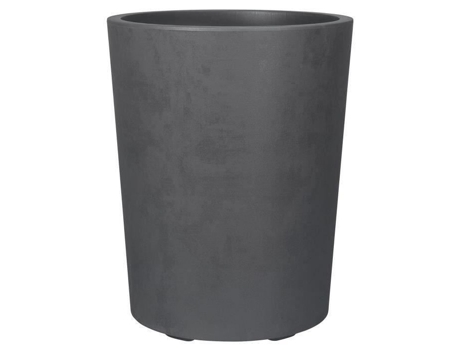 Vaso Deroma Millennium R antracite com reservatório de água, altura 53 cm