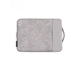 Bolsa Para Portátil Czhhmart Em Material Pu, Compatível Com Notebooks De 11 Polegadas Cinza