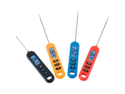 Termómetro Digital Alimentar Lurelia Para Carne E Cozinha Com Sonda, Retroiluminado, Azul
