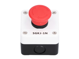 Interruptor Botão Emergência Sgkj‑1n Resistente Água