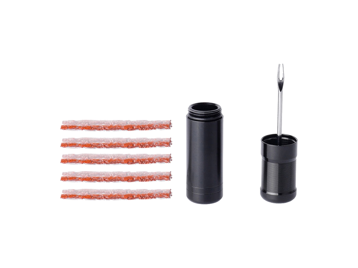 Kit De Reparo De Pneu Sem Câmara Para Bicicleta Com Ferramenta E Fitas De Reparo
