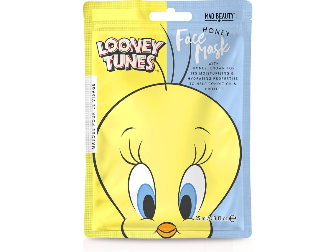 Máscara de Rosto MAD BEAUTY Looney Tunes Tweety (25 ml)
