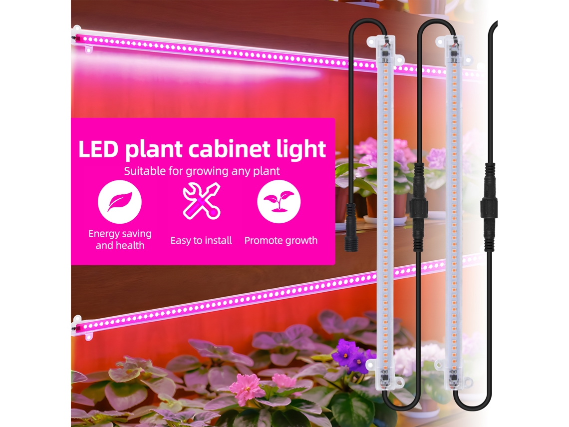 Fitas De Luz Led Para Crescimento De Plantas 12 Polegadas 12 Pacotes