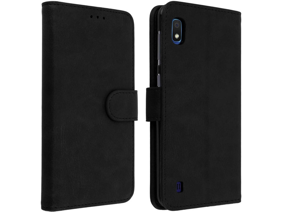 Capa Samsung Galaxy A10 AVIZAR Wallet Preto