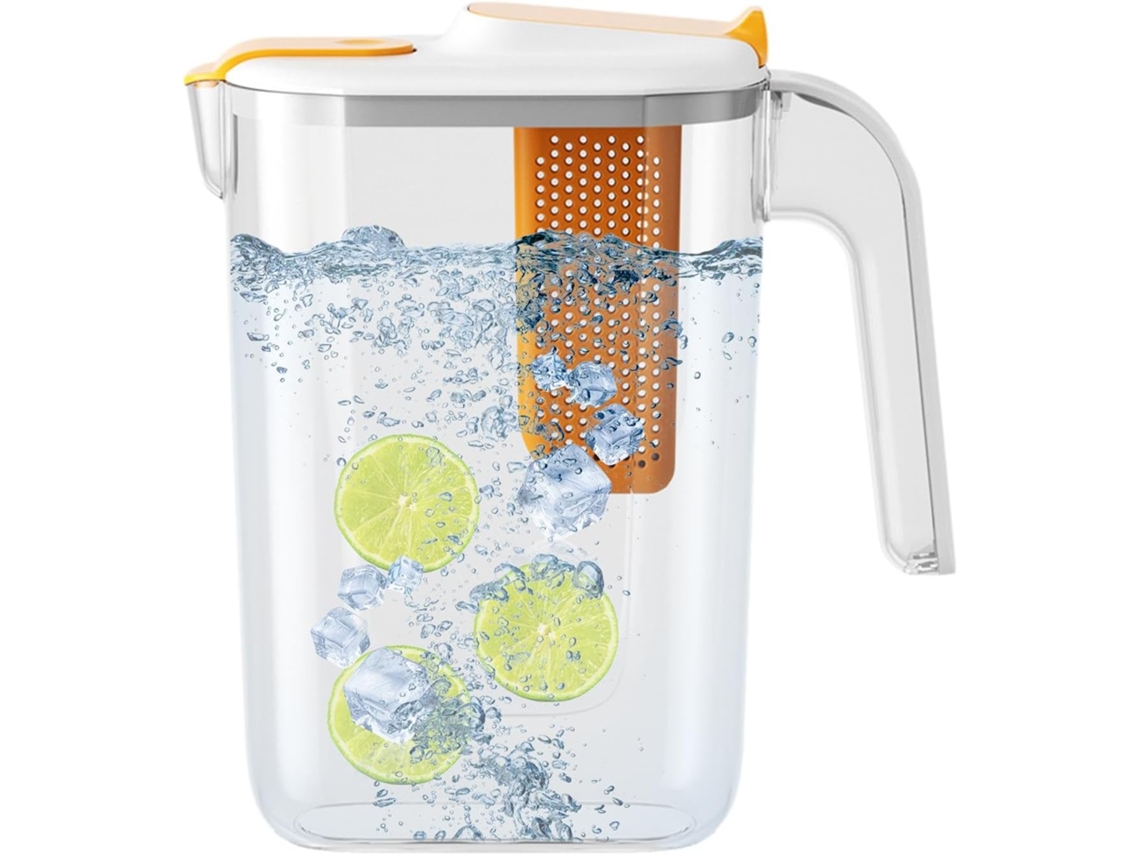 Jarra De Água Com Infusor De Frutas, Infusor Para Jarra